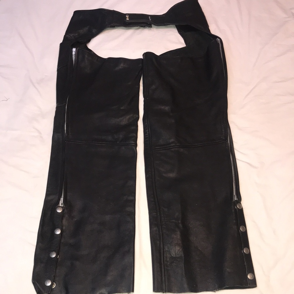 3. Genuine Leather All American CHAPS Vintage Black